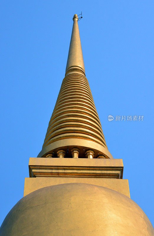 什么鲍翁尼维特寺院 - 金色佛塔/佛塔，曼谷，泰国